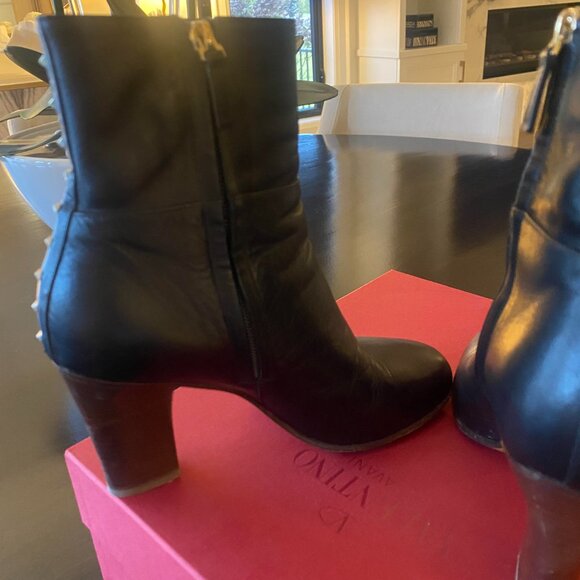 VALENTINO GARAVANI ROCKSTUD BOOTIES 85MM - Picture 4 of 11